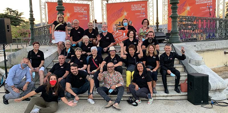 Les bénévoles du Rallye de la Gastronomie